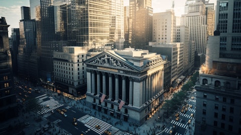 An aerial view of Wall Street, global financial markets symbolizing the industry’s diversity and complexity.