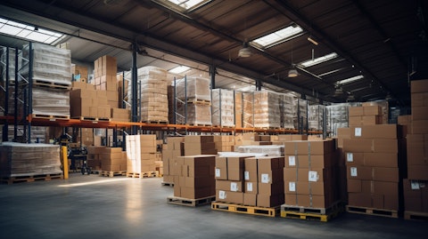 A warehouse full of products and packages ready for rapid fulfillment.