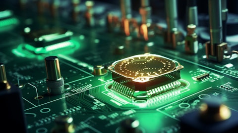 A close-up of a technician's hands soldering hybrid circuits into hermetic packages.