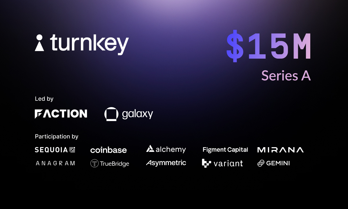 Turnkey Raises $15M Series A to Revolutionize the Crypto User Experience -  Insider Monkey