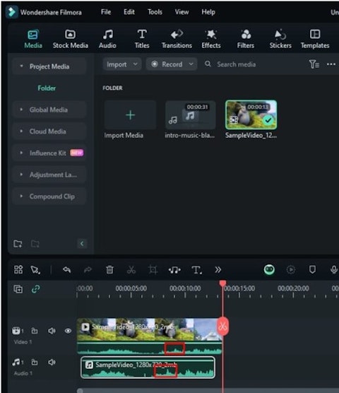 drag-and-drop audio and video