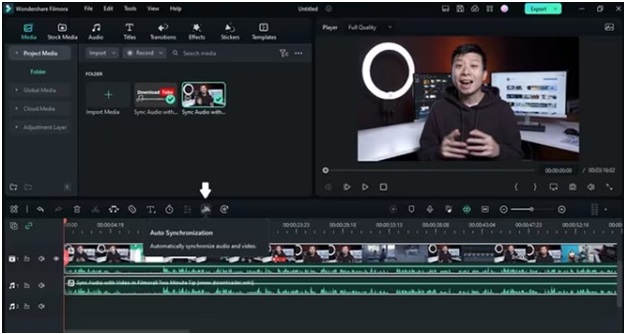 auto synchronization option