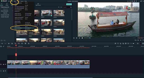 selecting color correction