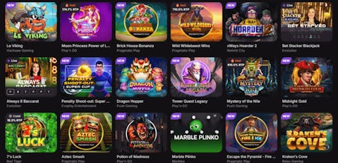 Cloudbet games