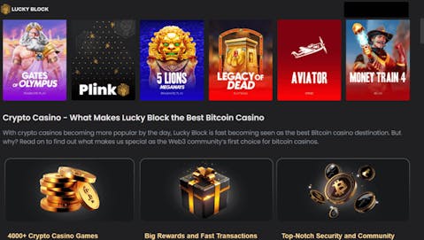 Luckyblock webpage