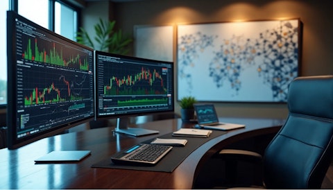 Algorithms on computers analyzing trading patterns