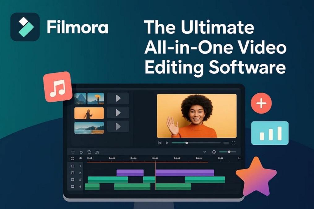 reviewing filmora video editor