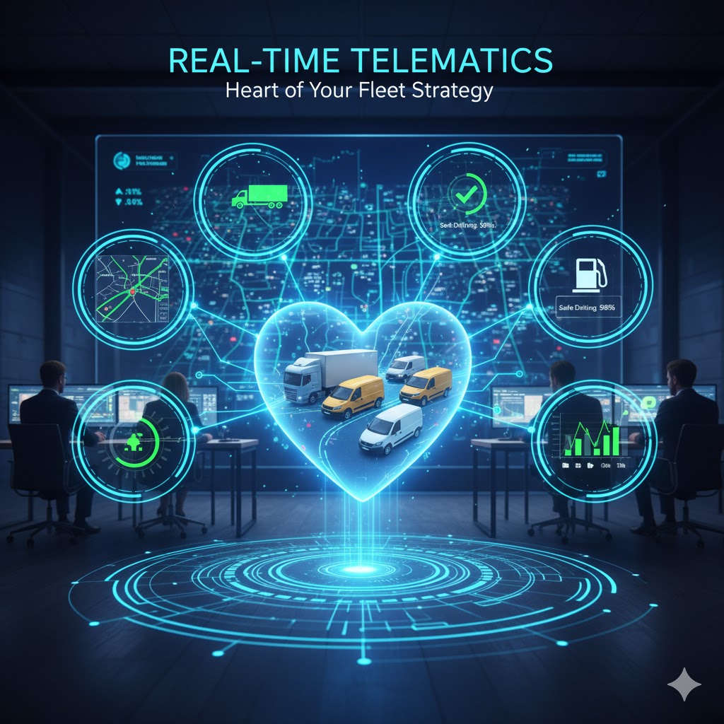 Why Real-Time Telematics Should Be at the Heart of Your Fleet Strategy